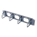 APC 2U Horizontal Cable Organizer w/ Pass-Thru Black AR8428