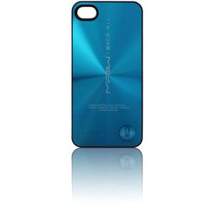 アクト・ツー MiPow Maca Air Color Power Case for iPhone 4 - Light Blue SP102A-LB