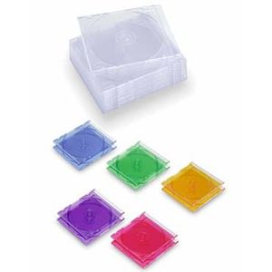 オーディオテクニカ スーパースリムCDケース(カラーMIX) AT6675-5C