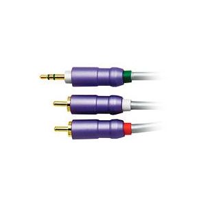 オーディオテクニカ オーディオケーブル(1.3m) AT-DV61A/1.3