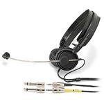 オーディオテクニカ マイクロホン付きヘッドホン ATH-30COM