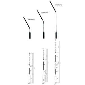 オーディオテクニカ グースネックマイクロフォン AT857S/UL