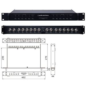 オーディオテクニカ アンテナ・フィルターシステム ATW-F800