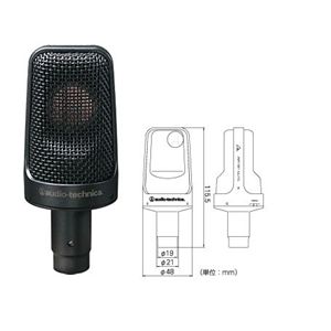 オーディオテクニカ インスツルメンツマイク AE3000