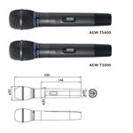 オーディオテクニカ ハンドヘルドマイク AEW-T3300A2