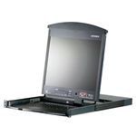 ATEN 16ポート マルチプラットホーム対応 17インチ KVMドロア(Cat5ケーブル仕様/ロング) KL1516MJJL/ATEN