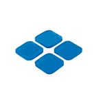 BUFFALO 耐震ジェルマット 四角 40mmx40mmx5mm 4枚入 BEQJM40401A