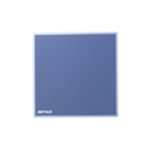 BUFFALO マウスパッド シリコンPETフィルム ブルー BPD12BLA