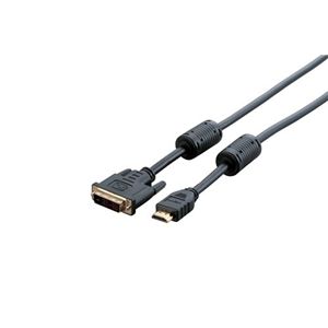 BUFFALO AVケーブル HDMI:DVI変換 コア付 3.0m BSHD07D30