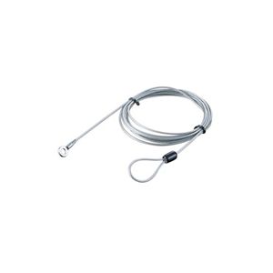 BUFFALO 防犯グッズ セキュリティーワイヤー 4.5Φx0.5m BSQW4505A