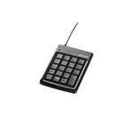 BUFFALO テンキーボード USB接続 16mmピッチ ブラック BSTK01BK
