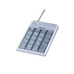 BUFFALO テンキーボード USB接続 スタンダード シルバー BTKU02SVA