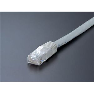 BUFFALO LANケーブル カテゴリ6対応 3m グレー ETPC63LGA