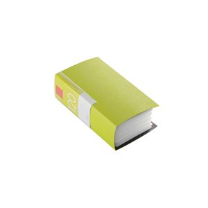 BUFFALO CD&DVDファイルケース ブックタイプ 120枚収納 グリーン BSCD01F120GR