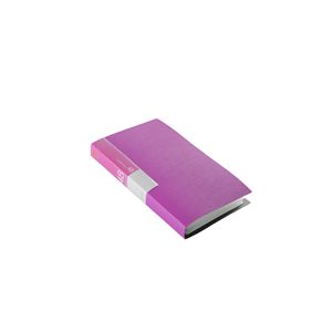 BUFFALO CD&DVDファイルケース ブックタイプ 48枚収納 ピンク BSCD01F48PK