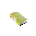 BUFFALO CD&DVDファイルケース ブックタイプ 72枚収納 グリーン BSCD01F72GR