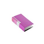 BUFFALO CD&DVDファイルケース ブックタイプ 72枚収納 ピンク BSCD01F72PK