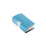 BUFFALO CD&DVDファイルケース ブックタイプ 96枚収納 ブルー BSCD01F96BL