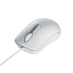 BUFFALO 光学式有線マウス USB&PS/2接続 簡易包装 RoHS対応 ホワイト BMO1CWH
