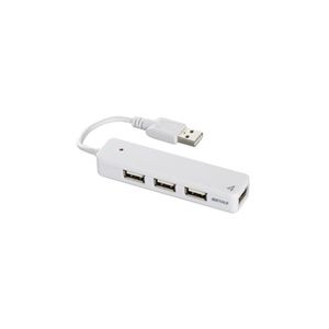 BUFFALO USB2.0Hub バスパワー 4ポート ホワイト BSH4U06WH