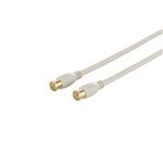 BUFFALO アンテナケーブル 地デジ対応 両端ストレートプラグ 5.0m BSATVSS50S