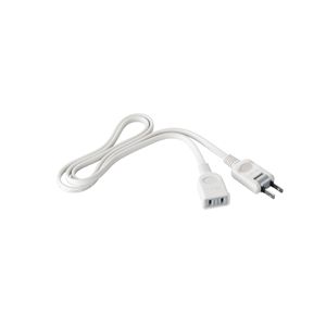 BUFFALO 電源延長ケーブル トラッキング防止プラグ 3m ホワイト BSTAE30WH