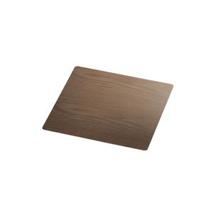 BUFFALO マウスパッド 木目調 エコタイプ ダークブラウン BSPD08DW