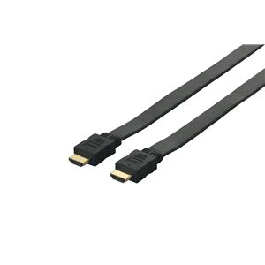 BUFFALO HDMIケーブル Ver1.4準拠 フラットモデル 5.0m ブラック BSHD2250BK