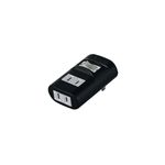 BUFFALO OAタップ 2分配タイプ 雷サージ/集中スイッチ付 ブラック BSTAD04BK