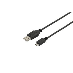 BUFFALO USBケーブル 2.0対応 A-TYPE:microB 1.2m ブラック BSMPC03U12BK