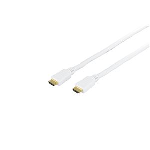 BUFFALO HDMIケーブル Ver1.4準拠 フレキシブルタイプ 1.0m ホワイト BSHD2410WH