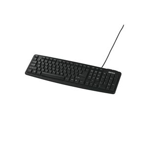 BUFFALO フルキーボード USB接続 英語配列 107キー ブラック BSKBU02ENBK