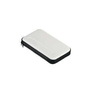 BUFFALO CD/DVD/Blu-rayセミハードケース 衝撃吸収 48枚収納 ホワイト BSCD10K48WH