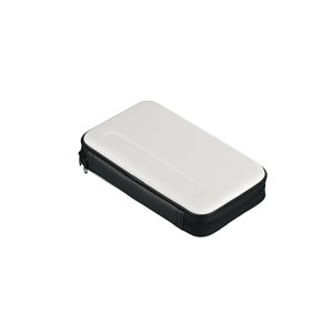 BUFFALO CD/DVD/Blu-rayセミハードケース 衝撃吸収 72枚収納 ホワイト BSCD10K72WH