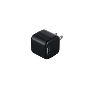 BUFFALO USB充電器(ACアダプタ) 2ポートタイプ キューブ型 ブラック BSIPA06BK