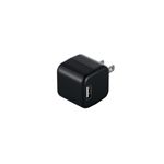 BUFFALO USB充電器(ACアダプタ) 2ポートタイプ キューブ型 ブラック BSIPA06BK