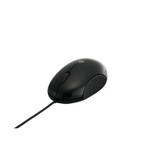 BUFFALO BlueLED有線マウス 超高感度 USB ブラック BSMBU06BK