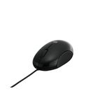 BUFFALO BlueLED有線マウス 超高感度 USB ブラック BSMBU06BK