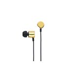 BUFFALO ステレオイヤフォン カナル式 「HIPHOP」に最適 ゴールド BSEP15HHGD