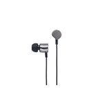 BUFFALO ステレオイヤフォン カナル式 「HIPHOP」に最適 シルバー BSEP15HHSV