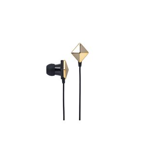 BUFFALO ステレオイヤフォン カナル式 「PUNK」に最適 ゴールド BSEP15PKGD