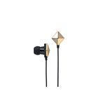 BUFFALO ステレオイヤフォン カナル式 「PUNK」に最適 ゴールド BSEP15PKGD