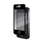 BUFFALO iPhone 4用 液晶保護フィルム 気泡「0」反射防止 ブラック BSEFIP4BK