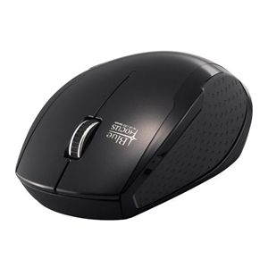 BUFFALO BlueLED無線マウス 超高感度 2.4GHz 横スクロール ブラック BSMBW05BK