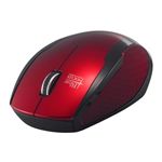 BUFFALO BlueLED無線マウス 超高感度 2.4GHz 横スクロール レッド BSMBW05RD