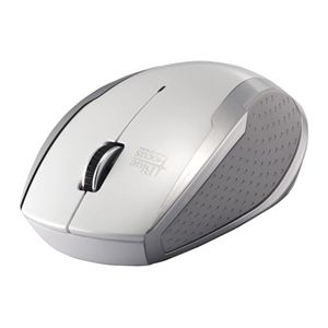BUFFALO BlueLED無線マウス 超高感度 2.4GHz 横スクロール ホワイト BSMBW05WH