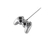 BUFFALO USBゲームパッド 12ボタン PC/PS3対応 連射/マクロ機能シルバー BSGP1204PMSV