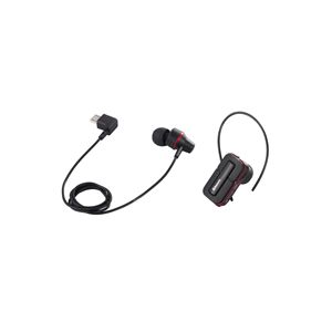 BUFFALO ヘッドセット Bluetooth2.1対応 片耳/両耳両対応 レッド BSHSBE14RD