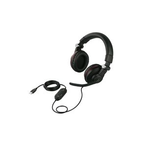 BUFFALO ゲーミングヘッドセット 5.1chサラウンドシステム ブラック BSHSUH05BK