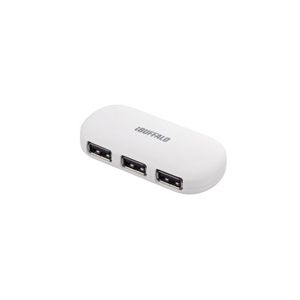 BUFFALO USB2.0Hub セルフ&バスパワー 4ポート 節電モデル ホワイト BSH4AE06WH